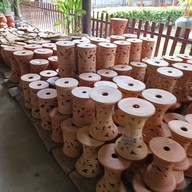 บรรยากาศ ตลาดโก้งโค้ง