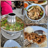 เมนูของร้าน ขาหมูหินดาด หลังย่าโม