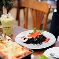 เมนูของร้าน Pasta Ama พาสต้าอาม่า สยามเซ็นเตอร์