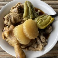 เมนูของร้าน ก๋วยเตี๋ยวไก่บุฟเฟ่ต์