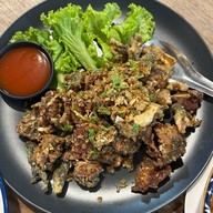 เมนูของร้าน เจ๊รูญแกงป่า หน้าอิ่มจังหมูกะทะ