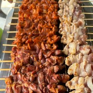 สมายด์ ปิ้งตับไก่  เนื้อไก่ หนังไก่ หมูปิ้ง