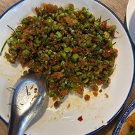 เมนูของร้าน เจ๊รูญแกงป่า หน้าอิ่มจังหมูกะทะ