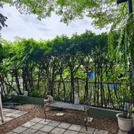 บรรยากาศ Pareto Cafe' พาเรโต้ คัฟเฟ่ หน้าโรงเรียนอนุบาลปทุมธานี