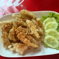 เมนูของร้าน ร้านป้านอม อาหารทะเล อาหารตามสั่ง