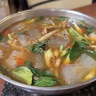 เมนูของร้าน ยอดลาบเป็ดอุดร พระราม 9