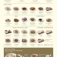 เมนู Man Fu Yuan Kitchen ศูนย์การประชุมแห่งชาติสิริกิติ์