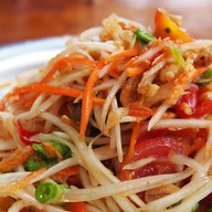 ร้านส้มตำ...ลูกชิ้นทอด