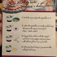 เมนู Tenmonkan Wakana 天文館 吾愛人 本店 Main