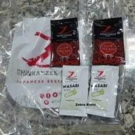 เมนูของร้าน Shinkanzen Sushi วิลเลจ ฮับ ประชาอุทิศ