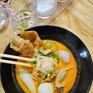 เมนูของร้าน ก๋วยเตี๋ยวลูกชิ้นเซียนปลา -