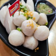 เมนูของร้าน ก๋วยเตี๋ยวลูกชิ้นเซียนปลา -