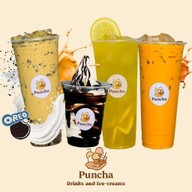 Puncha - ชาผลไม้ ไอศกรีม น้ำมะนาว ปตท.พระราม4 กล้วยน้ำไท