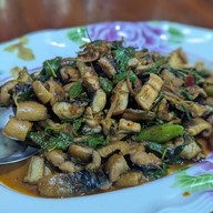 เมนูของร้าน อาหารป่า ป้าแม๋ว ปลาไหลไร้ก้าง