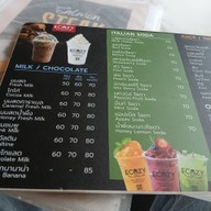 เมนู Ecozy cafe -