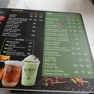 เมนู Ecozy cafe -