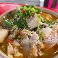 ต้มยำหัวปลาริมคลองบางซื่อ คลองบางซื่อสะพานควาย