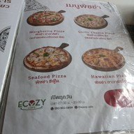 เมนู Ecozy cafe -