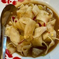 เมนูของร้าน เป็นลาว หัวหิน