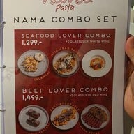 เมนู NAMA PASTA SRIRACHA