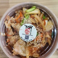 ต้นคัตสึ Ton Katsu ข้าวหน้าไก่คาราอะเกะซอสญี่ปุ่น ฟู้ดวิลล่า ราชพฤกษ์ ร้าน A014-A015