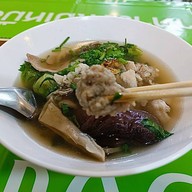เมนูของร้าน โจ๊กเหล่าซือ(เจ้าเดิมข้างโก๋สะบัดน้ำมัน) หทัยราษฏร์