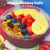 Hippie  Healthy ( acai bowl อาซาอิ โบลว์ / สมูทตี้ / กรีกโยเกิร์ต ) ใกล้ BTS สายหยุด (ร้านเดียวกับ Hippie Holiday Cafe)