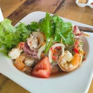เมนูของร้าน บ้านยายเวียง บางขุนเทียน