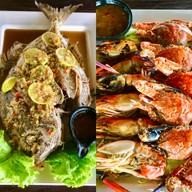 สวนอาหาร ติดลม ( นั่งห้อยขาริมทุ่งนา ) สาขา คุ้มเกล้า ลาดกระบัง