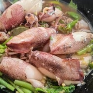 เมนูของร้าน ร้านป้านอม อาหารทะเล อาหารตามสั่ง