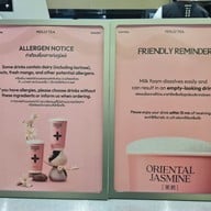 เมนู Molly Tea The Mall Lifestore Bangkae