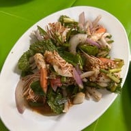 เมนูของร้าน ส้มตำสะพานลอย