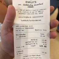 เมนูของร้าน Emily's เส้นหมี่ไก่ฉีก Emily’s เส้นหมี่ไก่ฉีก