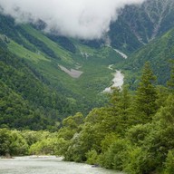 บรรยากาศ Kappa Bridge 河童橋