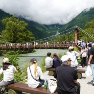บรรยากาศ Kappa Bridge 河童橋