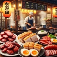 ข้าวหมูแดง ประตูน้ำตู้