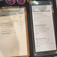 เมนู Tigoro coffee พล