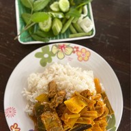 เมนูของร้าน ร้านแม่โลมา ข้าวแกงปักษ์ใต้