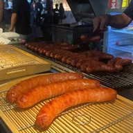 เมนูของร้าน Black Pork Sausage Raohe Night Market