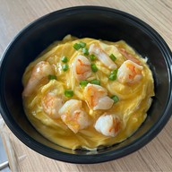 ข้าวไข่ข้น  & กุ้ง แซลมอนดองซีอิ๊ว