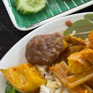 เมนูของร้าน ร้านแม่โลมา ข้าวแกงปักษ์ใต้