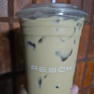 เมนูของร้าน PESCH COFFEE สามย่าน