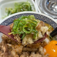 เมนูของร้าน Yoshinoya Toyama Station