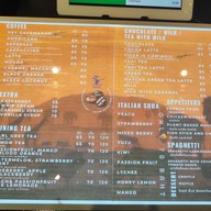 เมนู THE CAVE cafe khaoyai