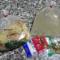 เมนูของร้าน ปู๊ตี่บะหมี่เกี๊ยว