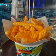 เฟรนฟราย,ไก่ป๊อป,นักเก็ต+เขย่า,ฟรี-ราดซีสเยิ้มๆๆเทมอิชิF&Y เทมอิชิF&Y อีเทคหนองตำลึง