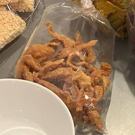 เมนูของร้าน หมูทอด ซอยอารีย์