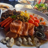 เมนูของร้าน เจ๊ดาว ซีฟู๊ด ริมเล หาดวอน