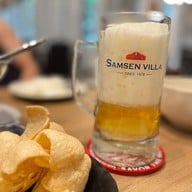 เมนูของร้าน สามเสนวิลล่า ต้นตำรับเบียร์วุ้นแก้วแช่เจ้าแรกของไทย สาขาพญาไท
