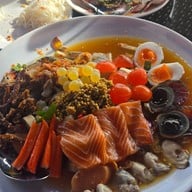 เมนูของร้าน เจ๊ดาว ซีฟู๊ด ริมเล หาดวอน